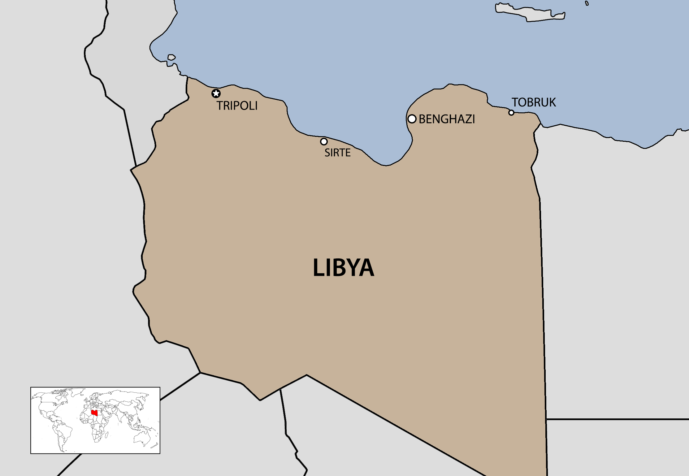 Libya Map