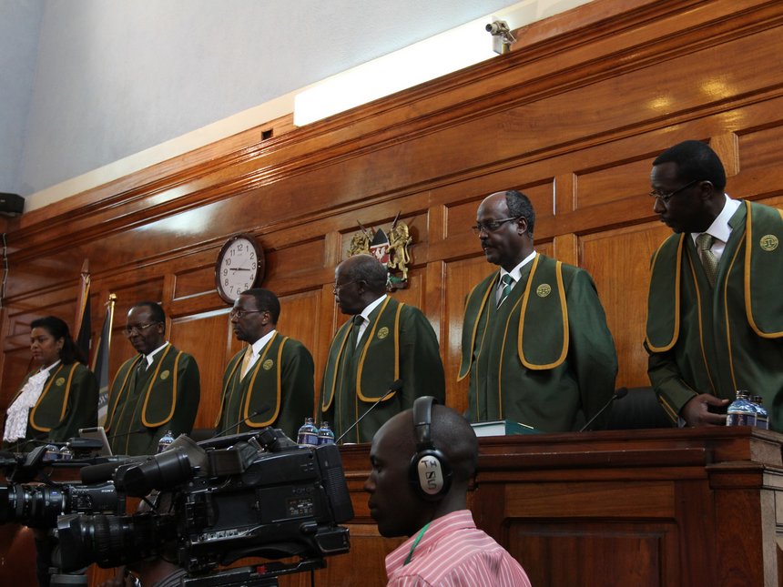 Justices in Kenya’s Supreme Court will decide whether to annul last month’s eleciton today