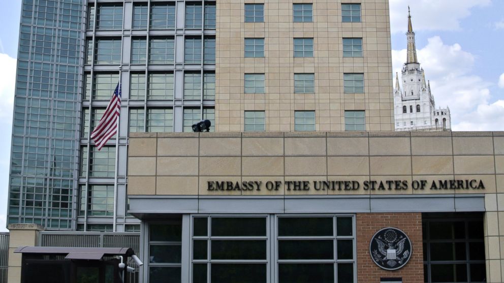 US embassy in Moscow