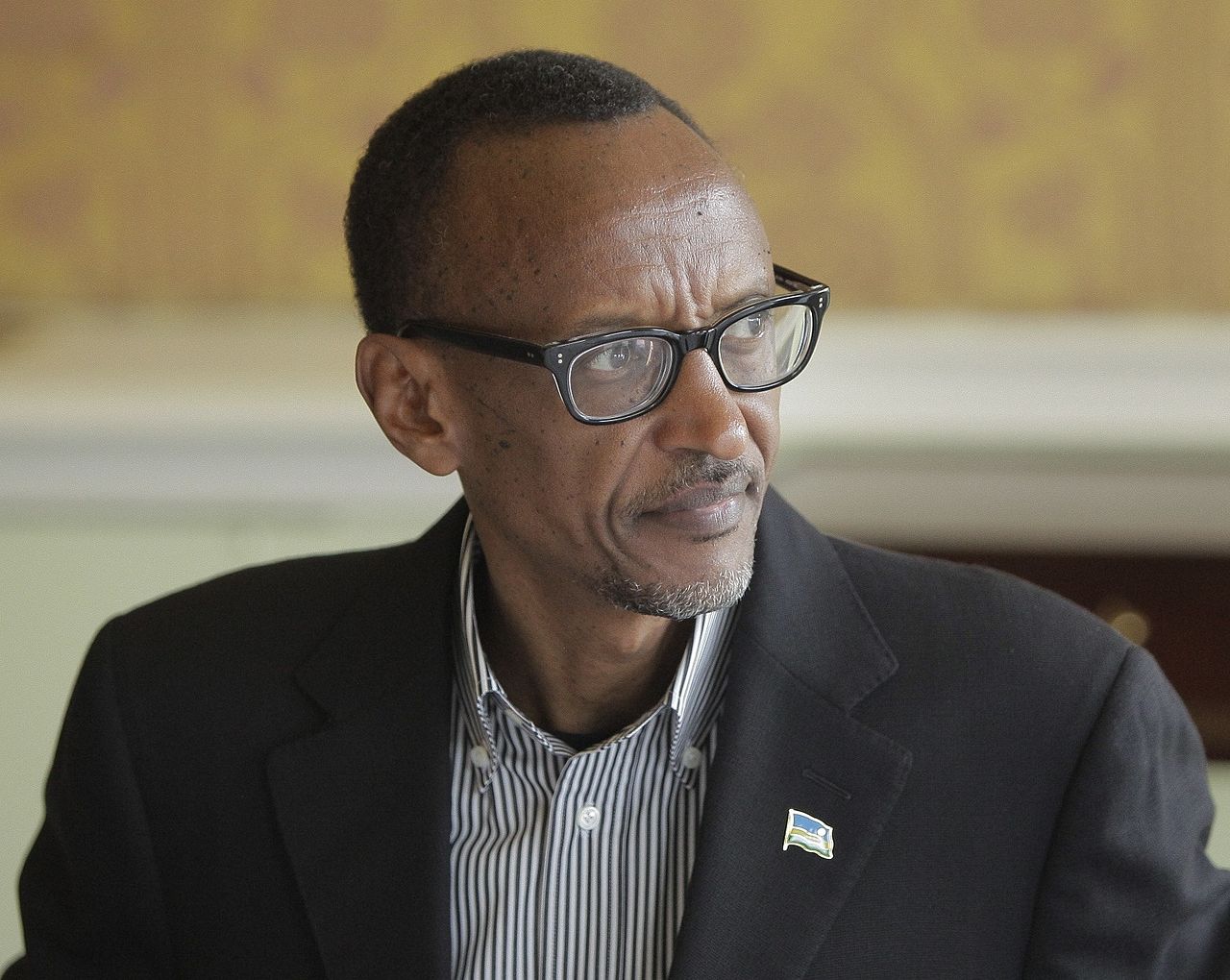 H.E. President of Rwanda, Paul Kagame at the 9th Broadband Commission Meeting, Dublin 22-23 March 2014. / Pan-African