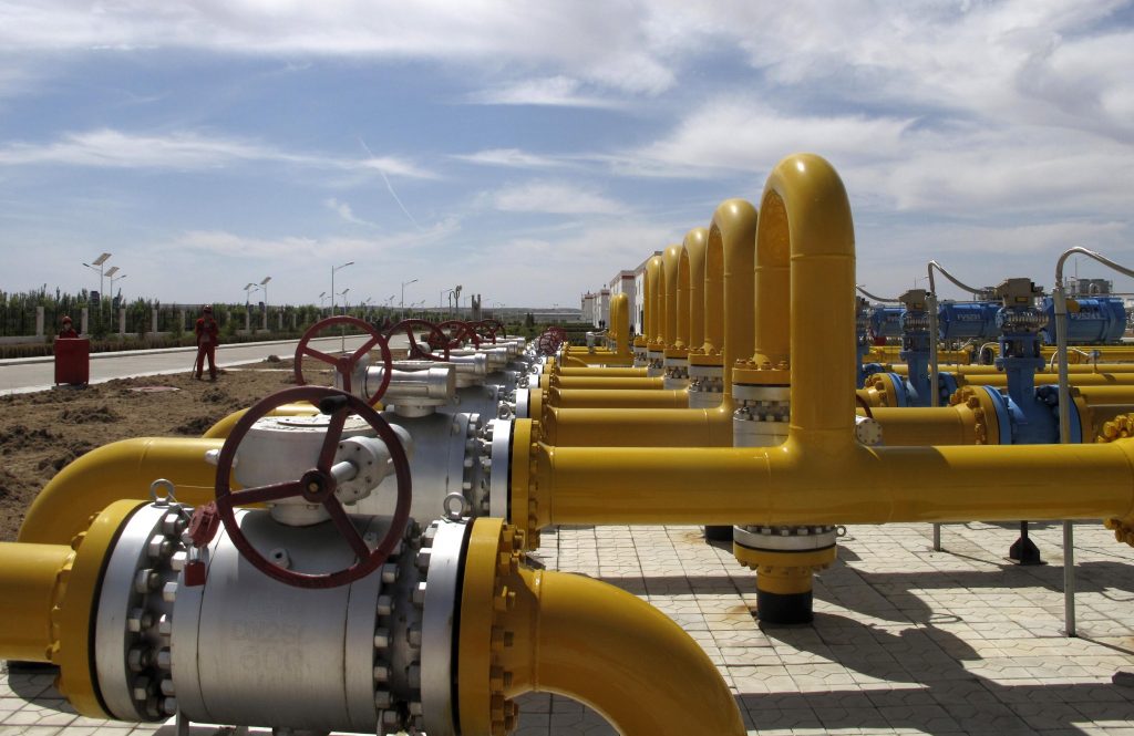 A natural gas processing plant in Sulige, Inner Mongolia. China and Russia signed a US$400 billion natural gas supply deal via an eastern route in May last year.