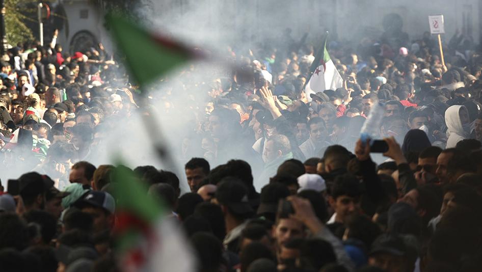 algeria mass protests