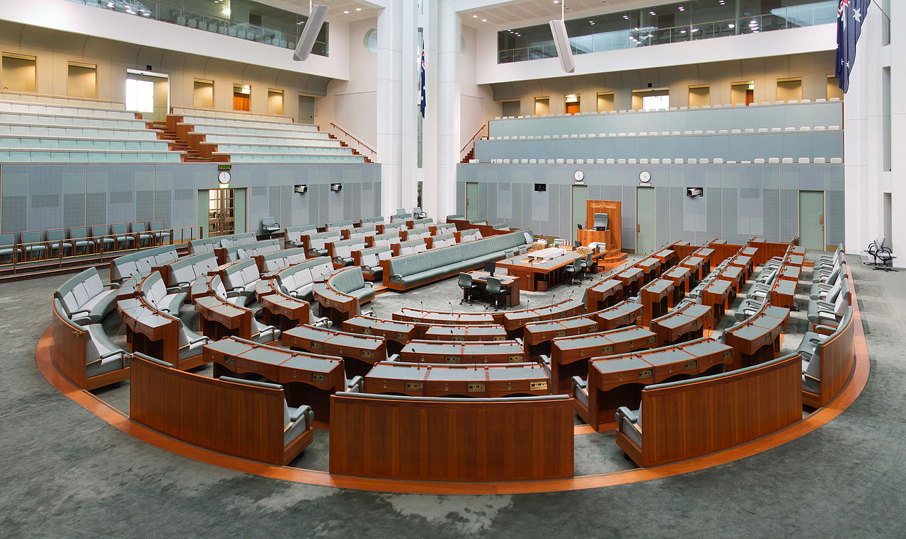 Australian House of Representatives, Parliament of Australia, Canberra, Australia / 2019 Australian federal election