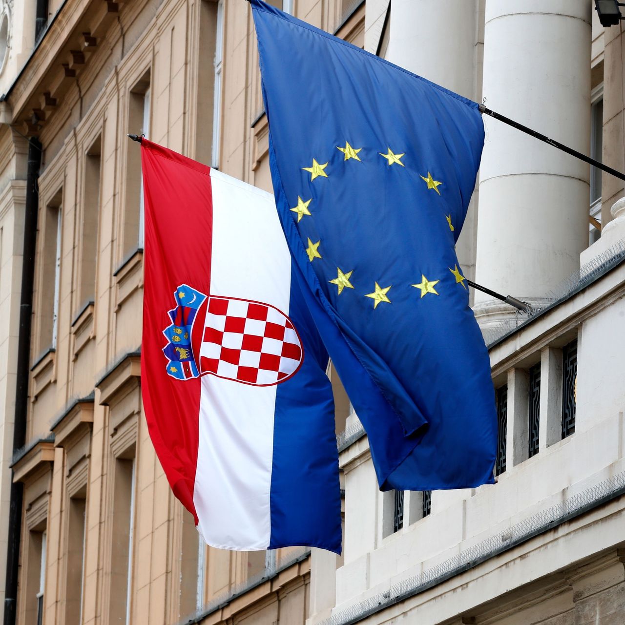 Eurozone finance ministers will discuss the addition of Croatia to the trade bloc.