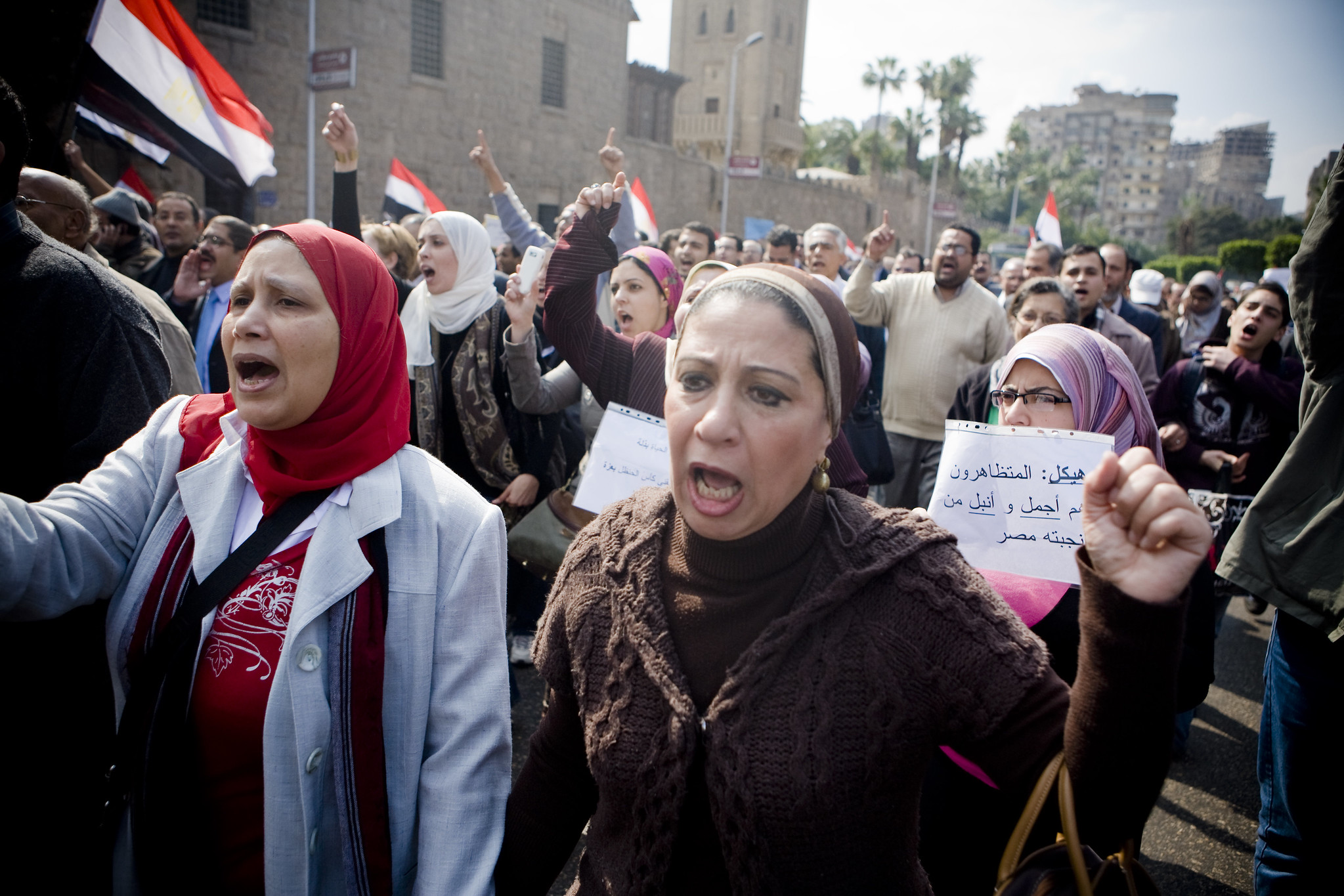 Arab women's rights strikes