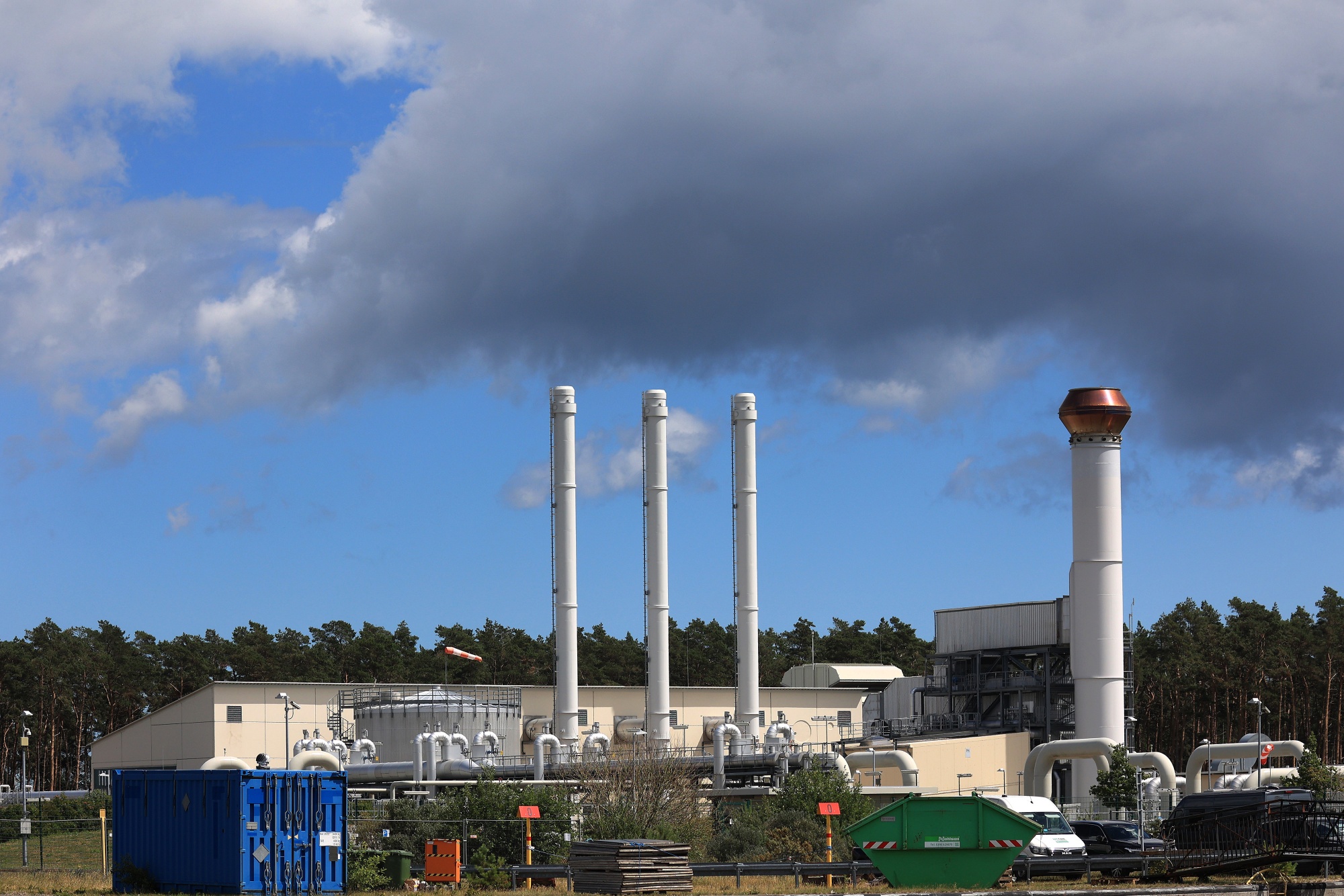 An energy plant in the EU.