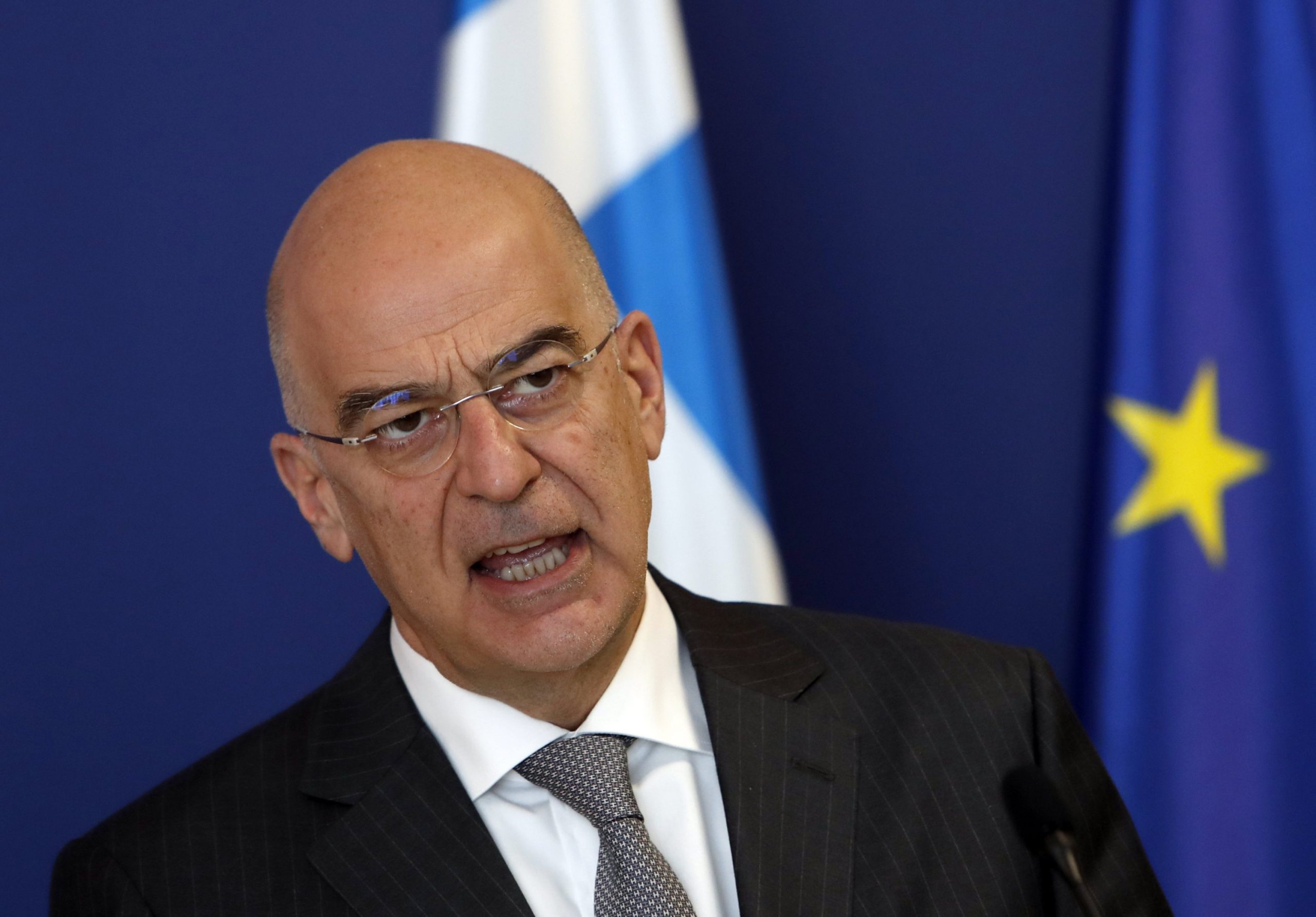 Greek Foreign Minister Nikos Dendias