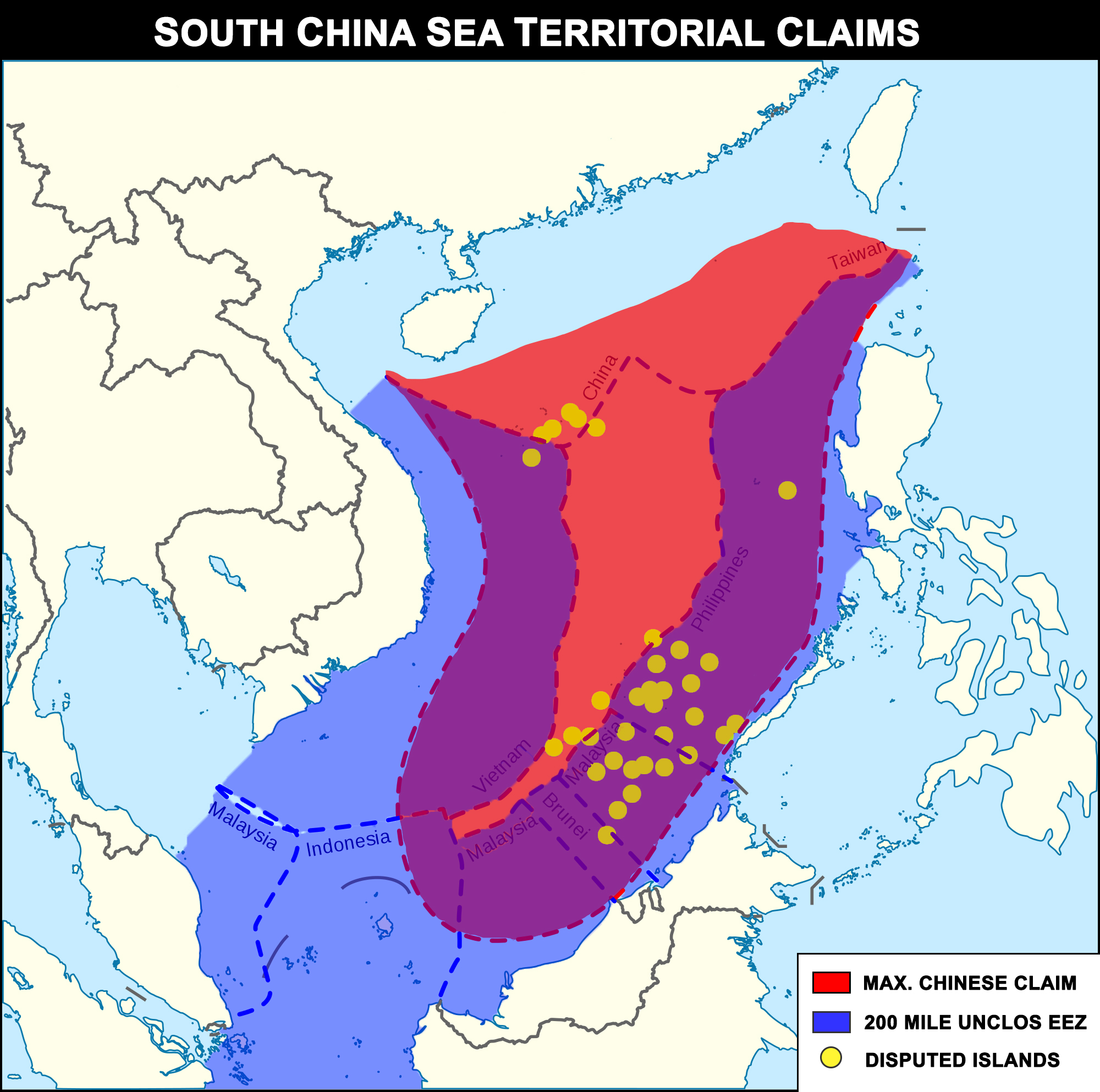 CHINESE TERRITORIAL CLAIMS SOUTH CHINA SEA