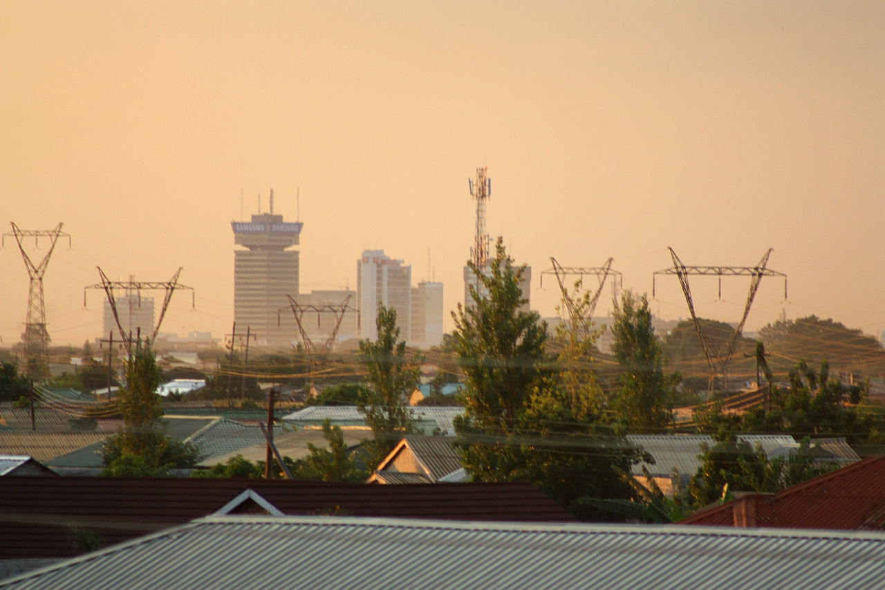 Lusaka at dusk / Edgar Lungu