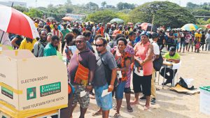 Papua New Guinea elections end