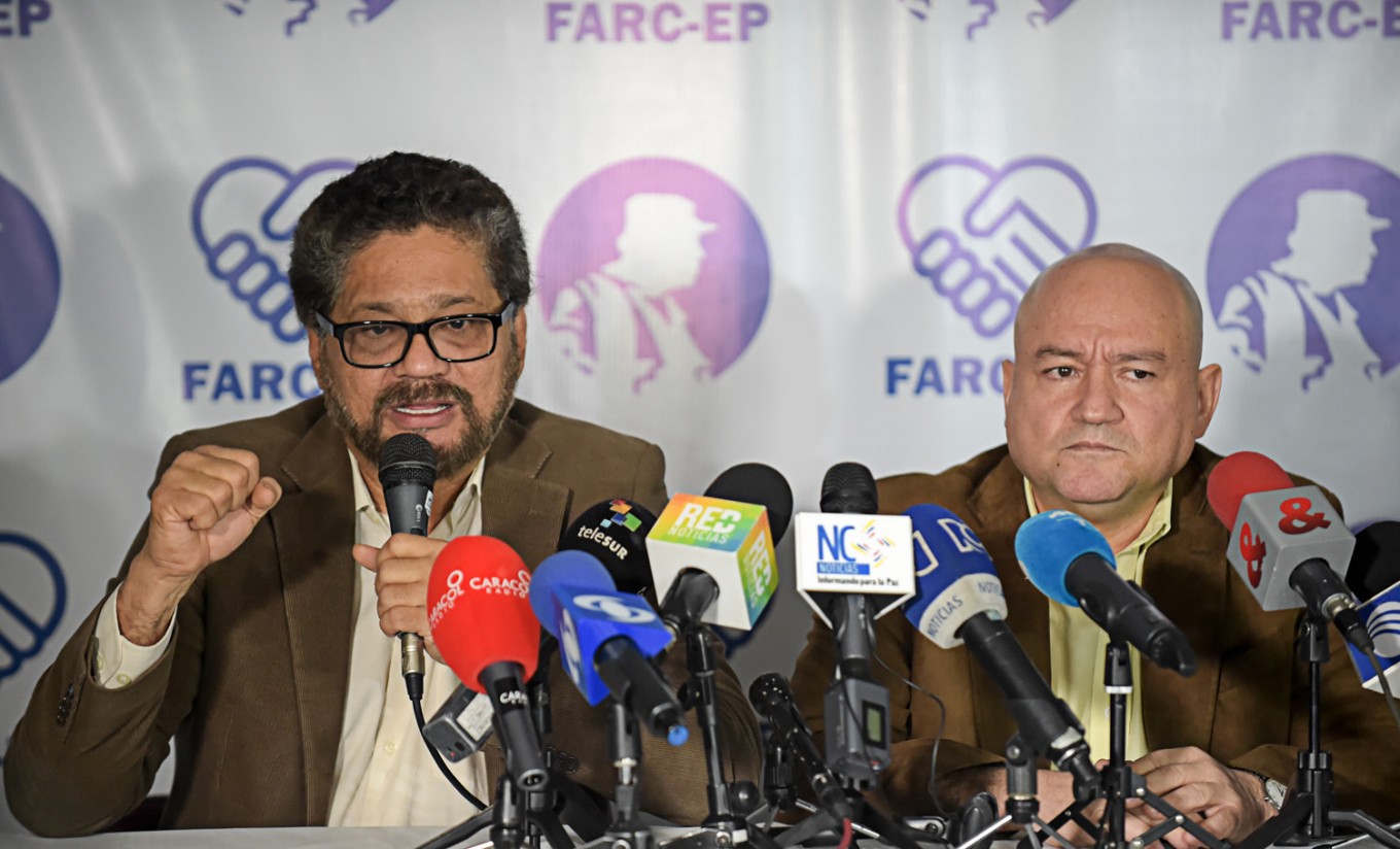 FARC leaders announce the launch of a political party