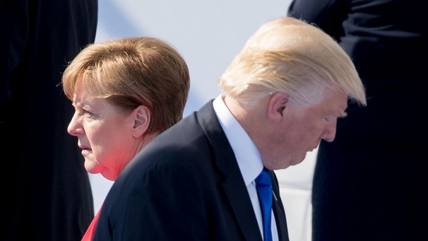 Merkel and Trump do not see eye to eye on the Iran deal