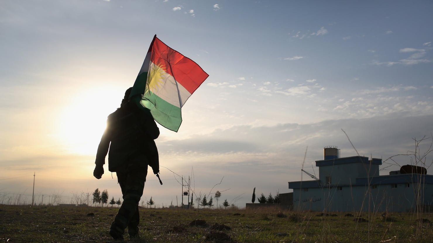 Kurdistan forces, with the aid of massive U.S.-led coalition airstrikes, liberated Sinjar, Iraq from ISIS extremists, on Nov. 16, 2015.