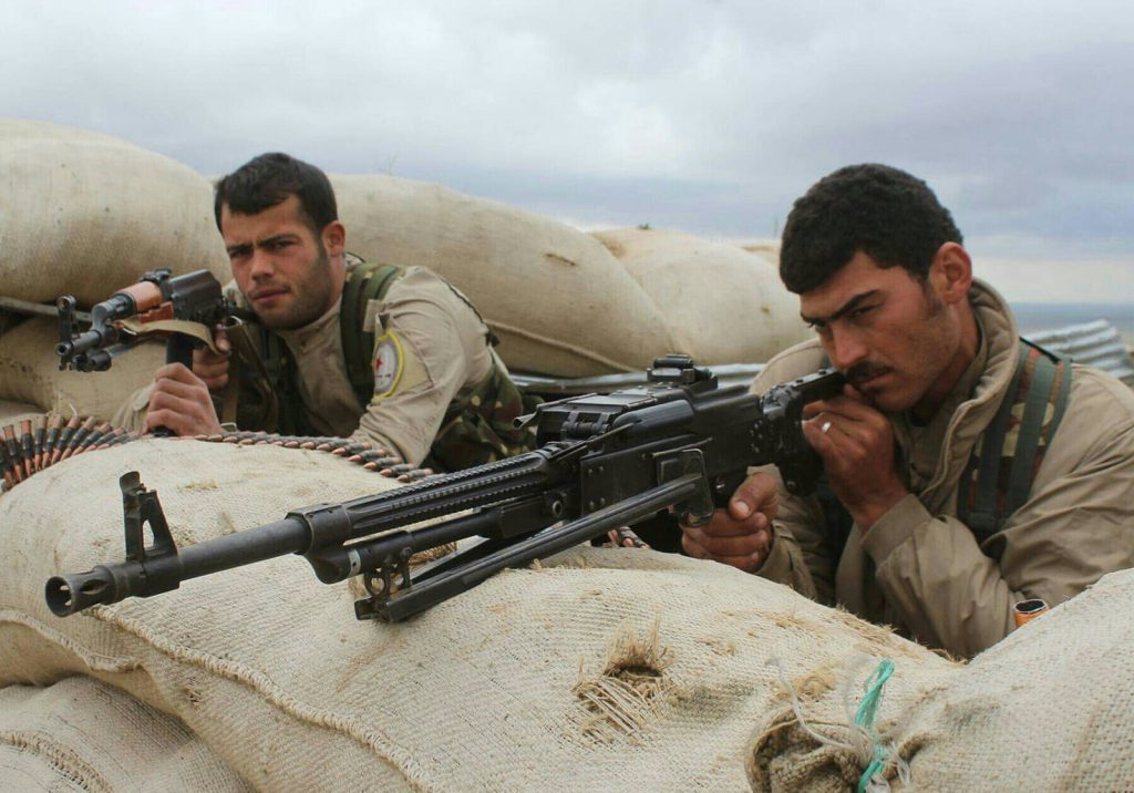 Kurdish YPG Fighters / Middle East