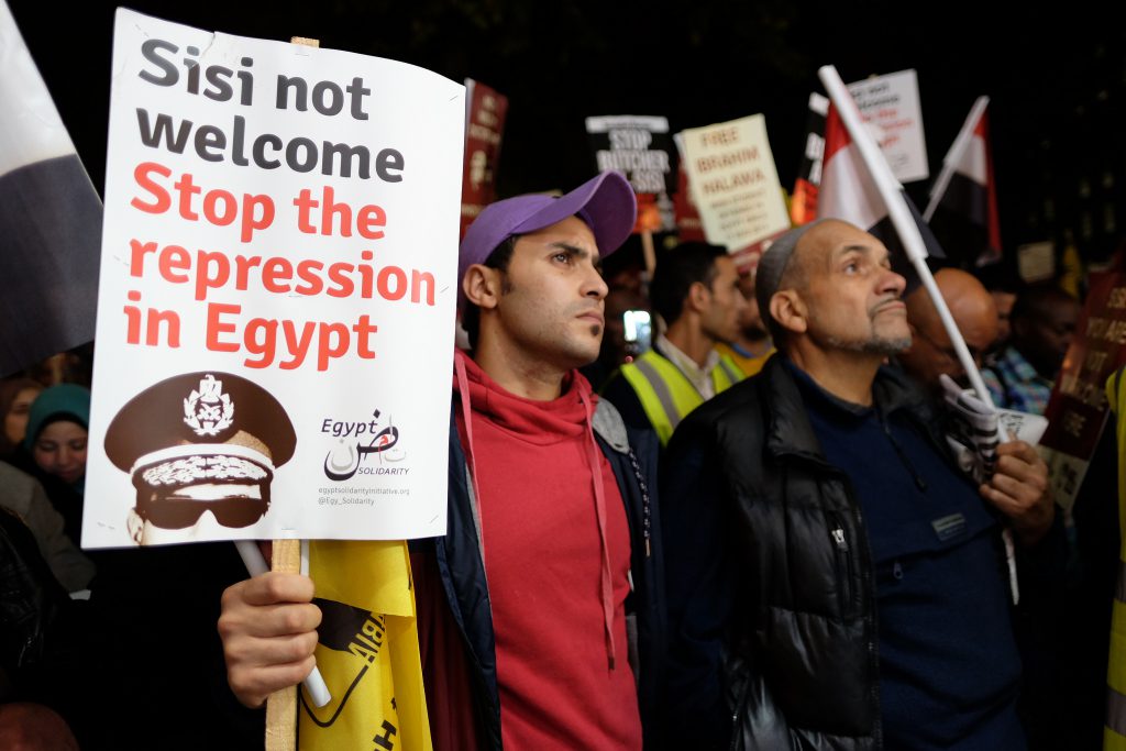 President Sisi not welcome / Middle East