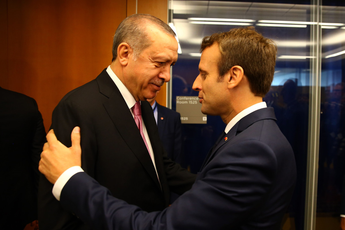 Erdogan Macron