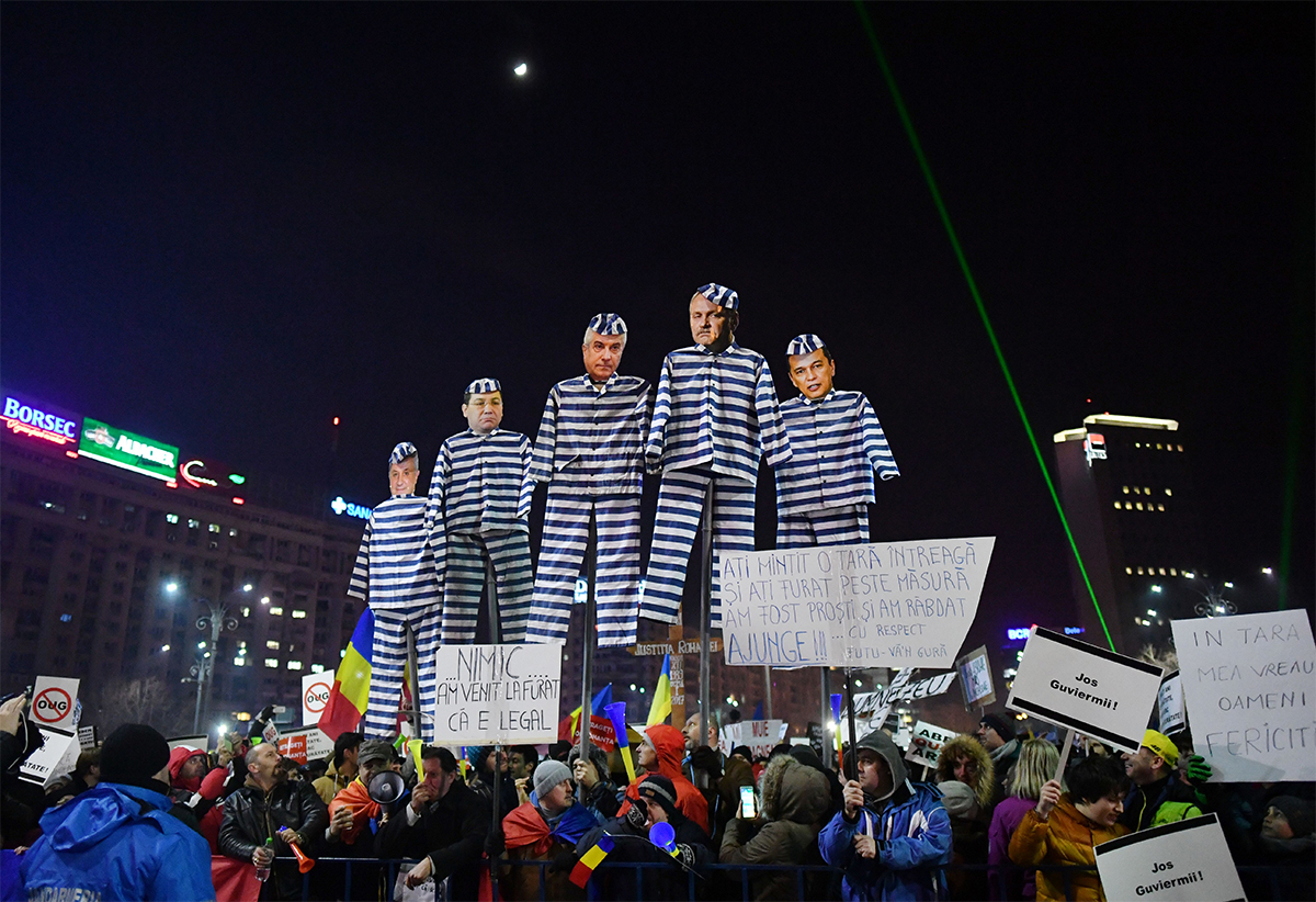 romania protests