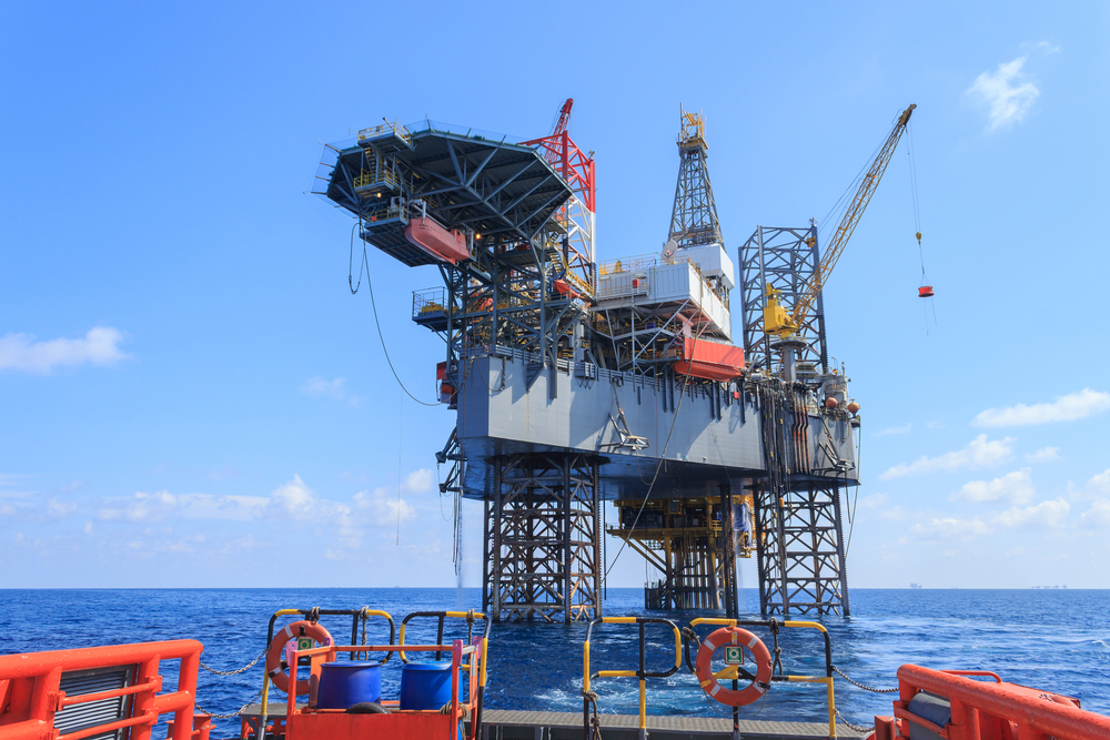 Gas rig lebanon offshore