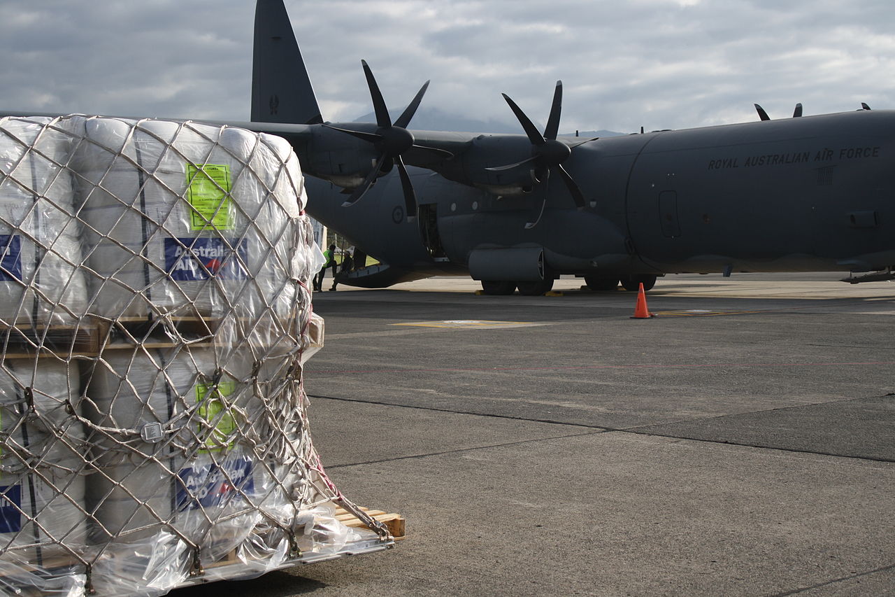 AusAID-funded relief supplies are prepared, loaded and delivered to the North of Fiji Following Cyclone Evan. / AusAID