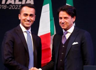 Leader of Italy’s Five Star Movement holds rally as populist coalition is sworn in