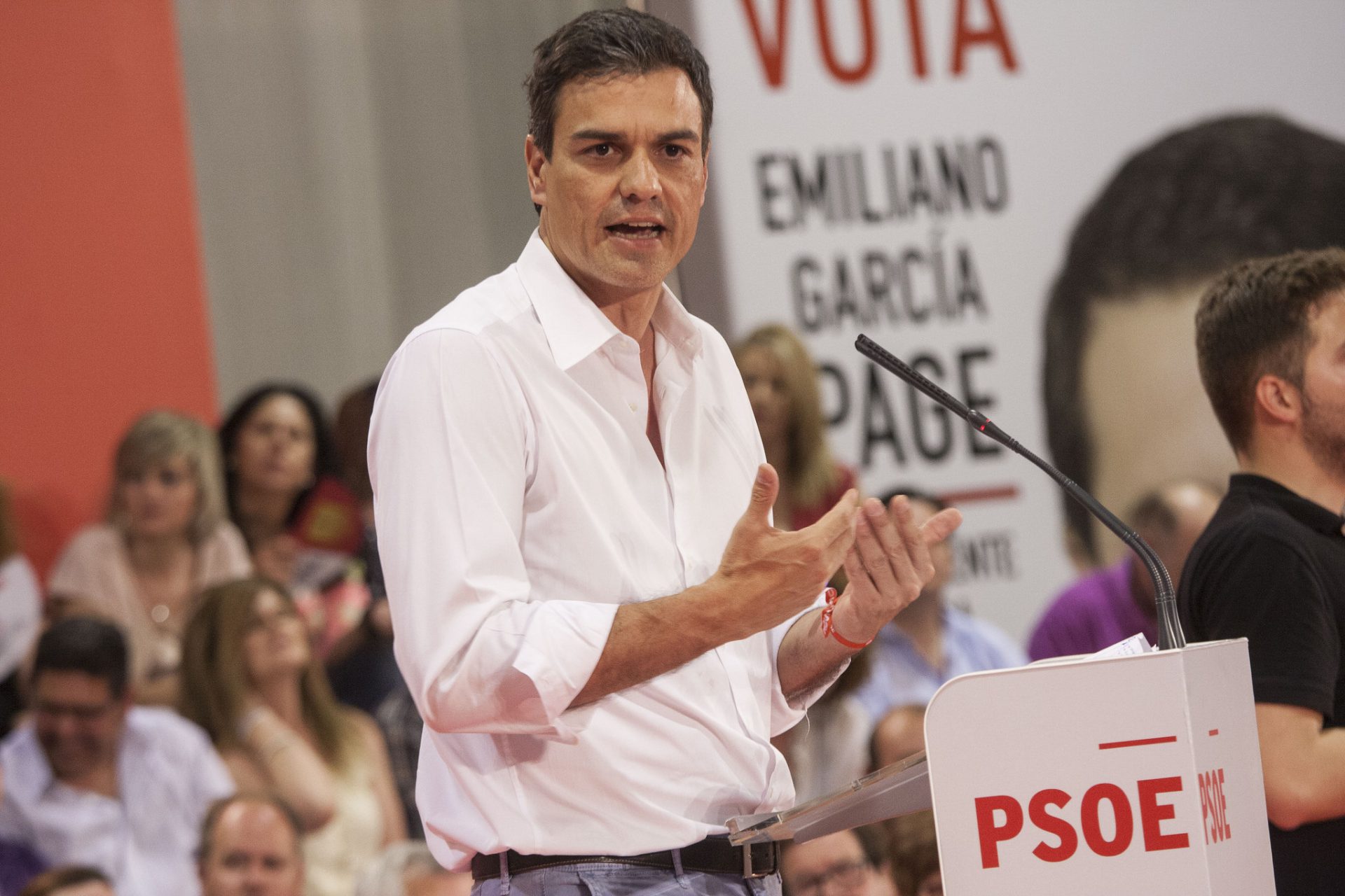 Pedro Sánchez en Alcázar de San Juan (Ciudad Real)