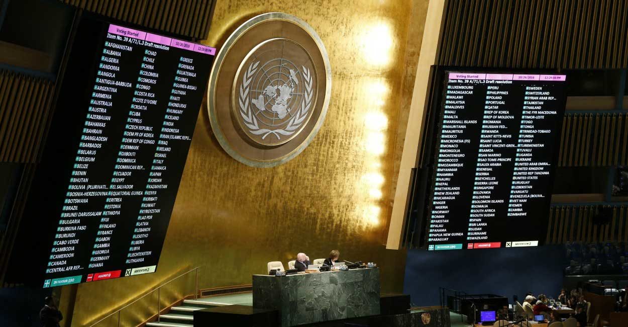cuba embarge un general assembly vote