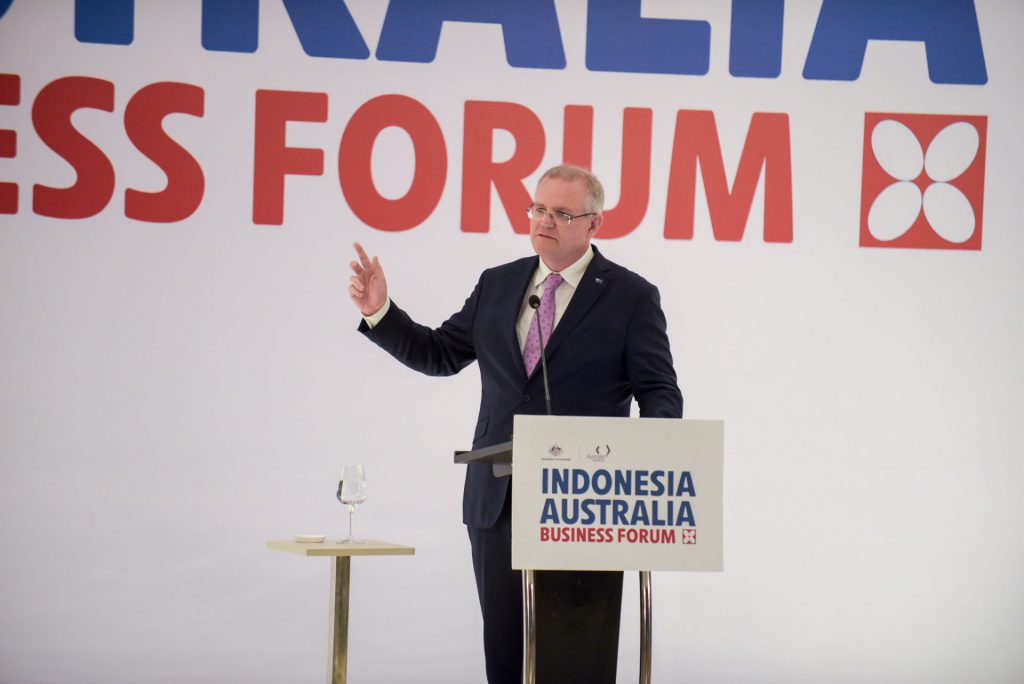 Visit of Australian Prime Minister Scott Morrison to Indonesia / Australia Iran