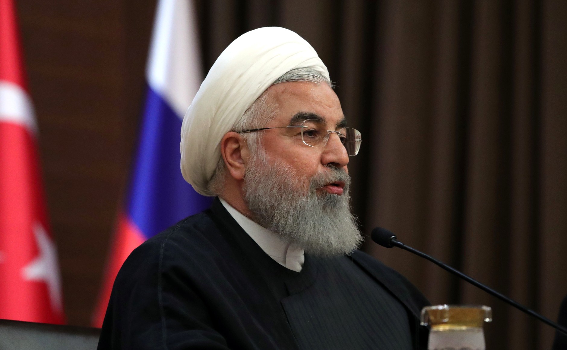 President of Iran Hassan Rouhani.