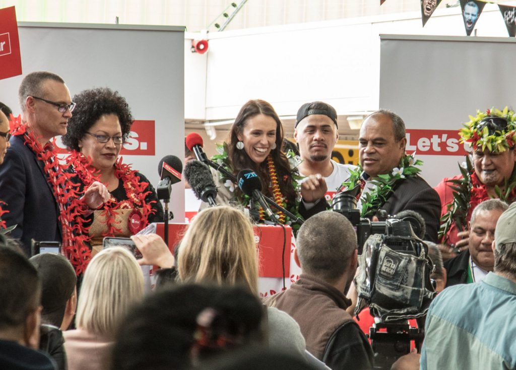 Labour Pacific Launch / Pacific reset