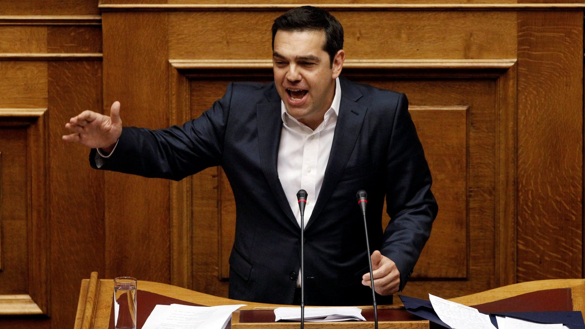 tsipras confidence vote new democracy
