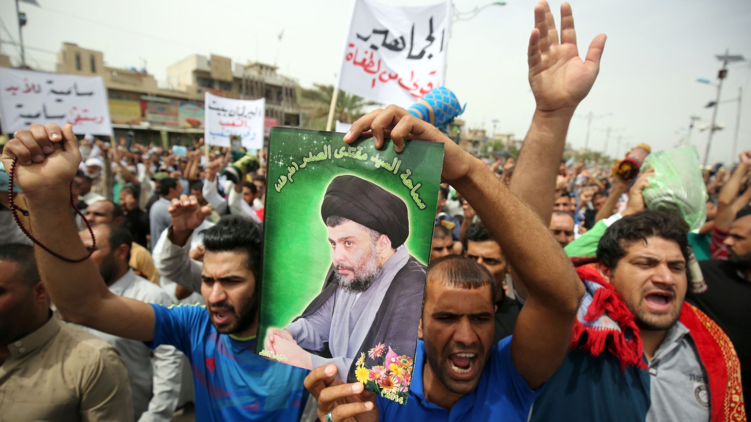 iraq protests sadr