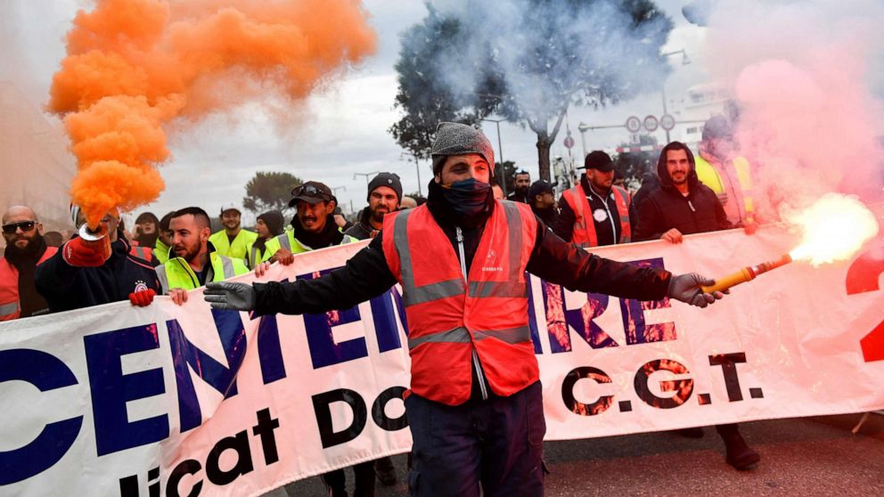 france protest pension france protest pension
