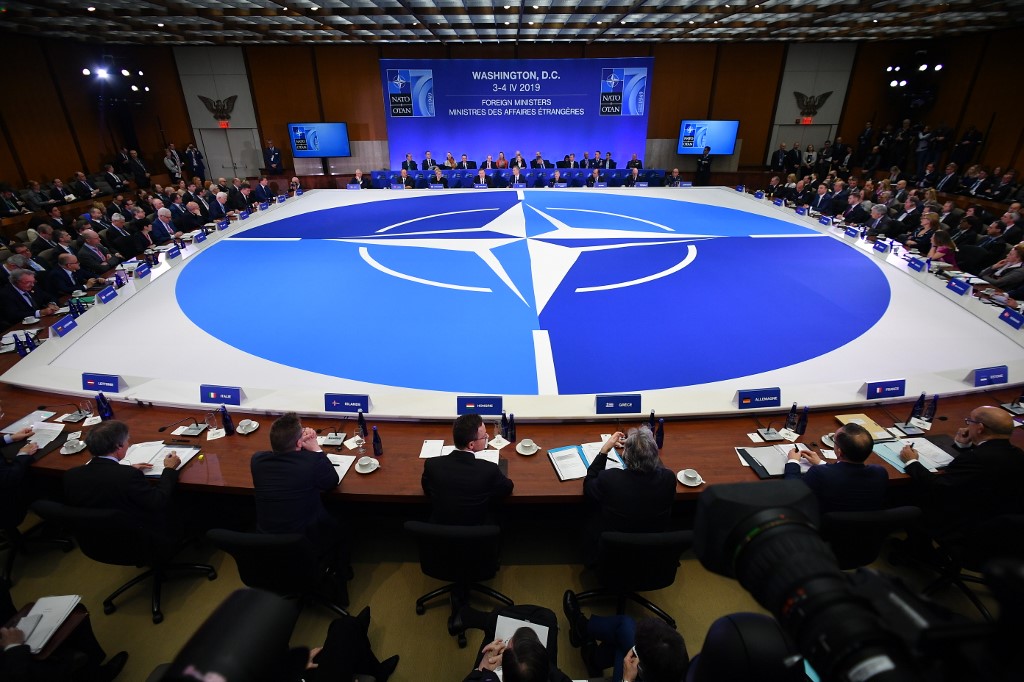 NATO Troops Iskander missile nuclear missiles kaliningrad russia troops
express war europe getty