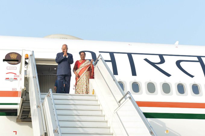 India President Kovind begins a visit to Jamaica