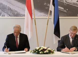 Singapore Defense Minister concludes visit Estonia and Latvia
