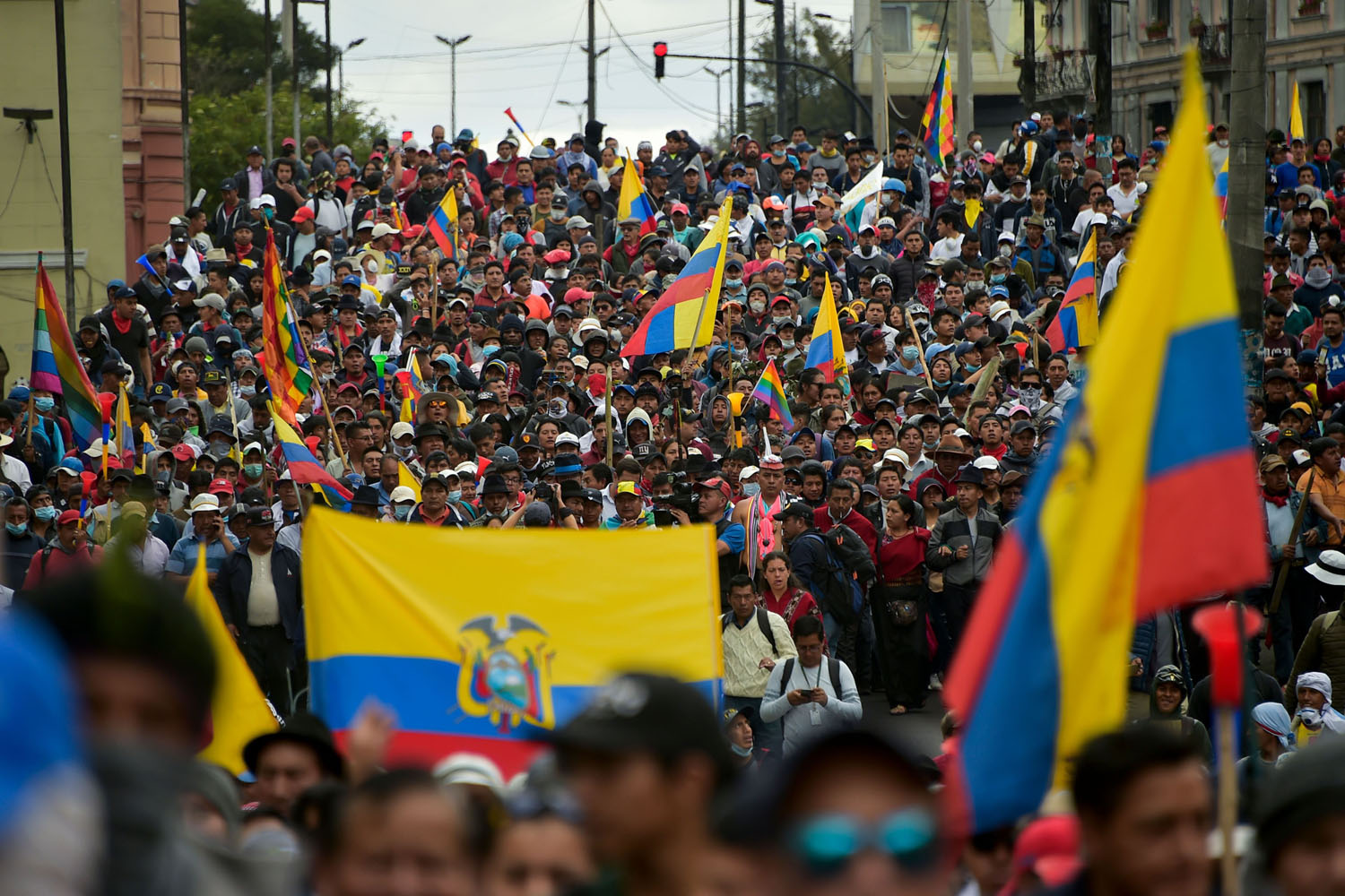 Protests Against Ecuadorian President Lasso to Continue