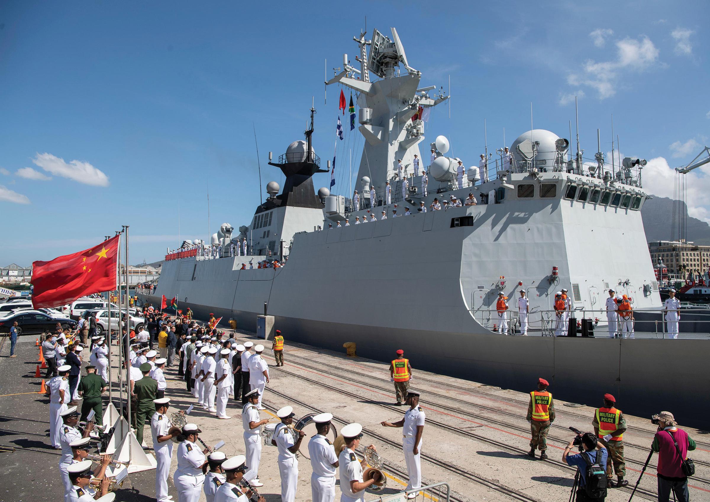 PLA Navy during China's military exercises