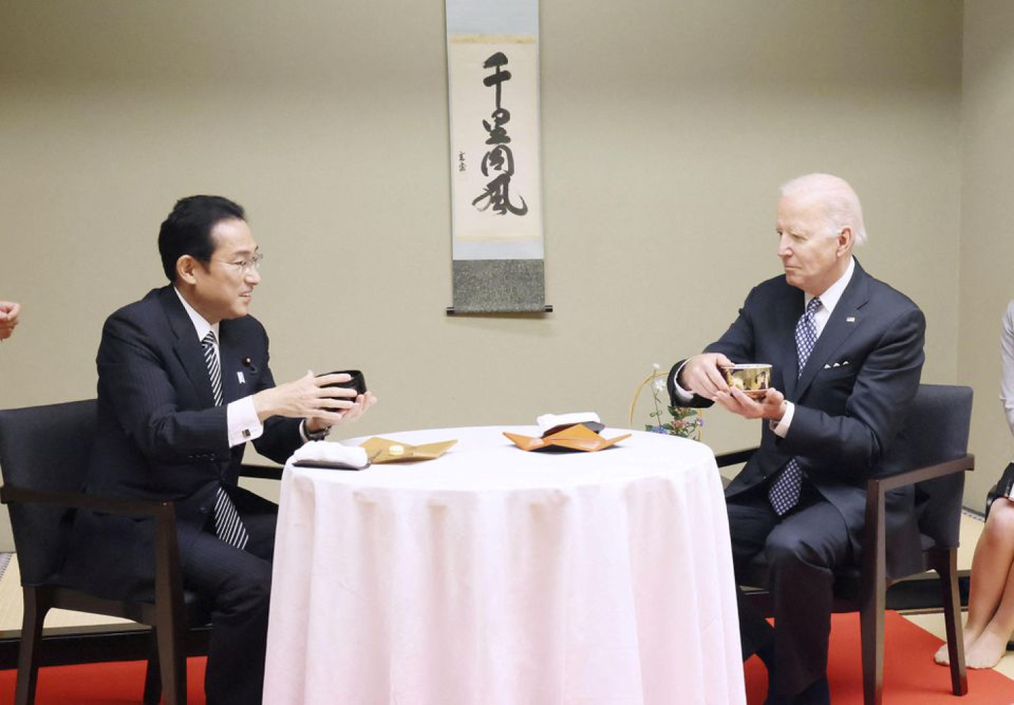US President Joe Biden and Japanese Prime Minister Fumio Kishida