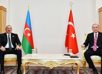 Turkish President Erdogan visits Azerbaijan