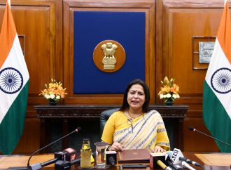 Indian External Affairs State Minister visits Central Asia