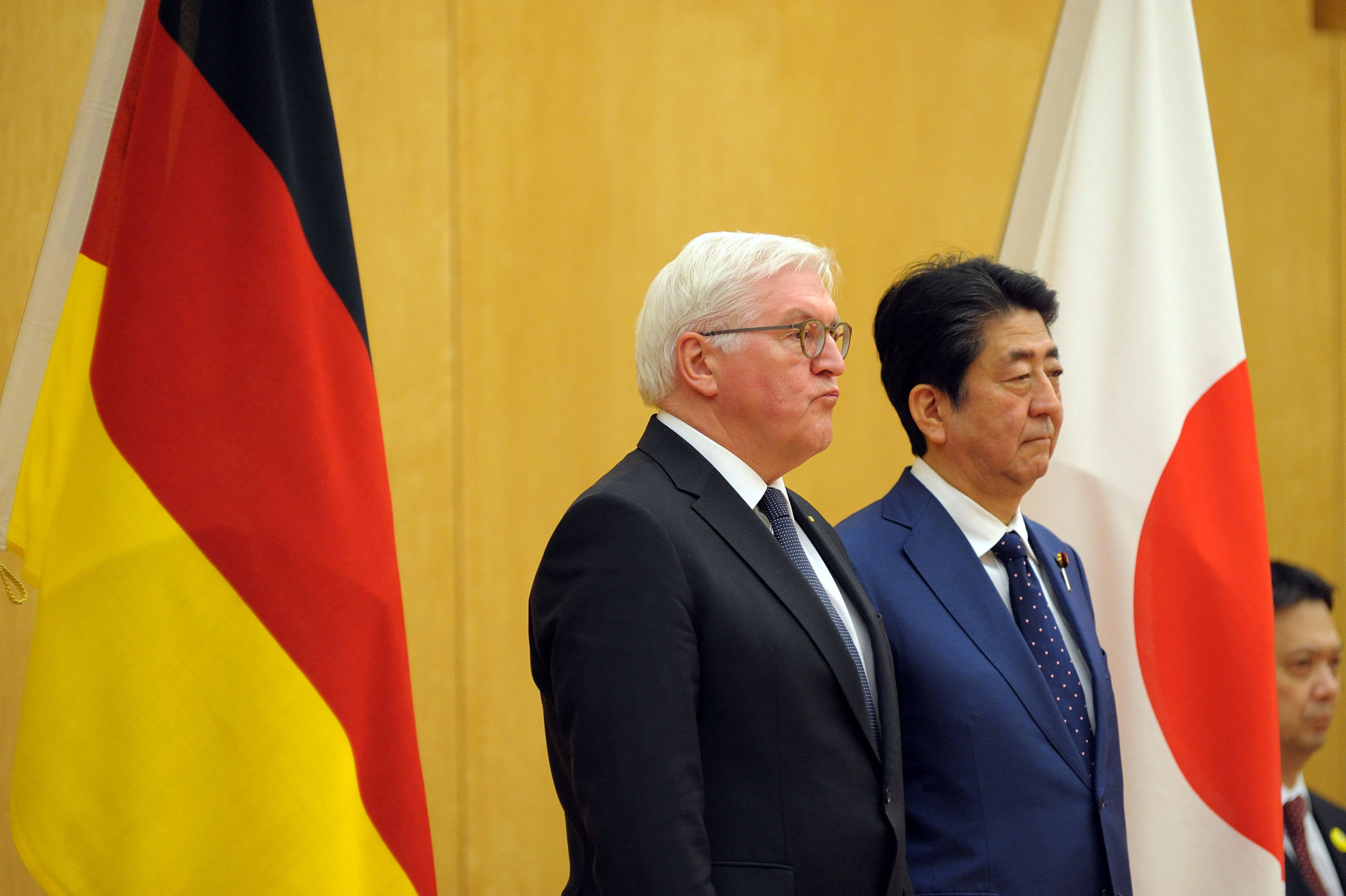 German president visits Japan