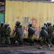 케냐 경찰 아이티
