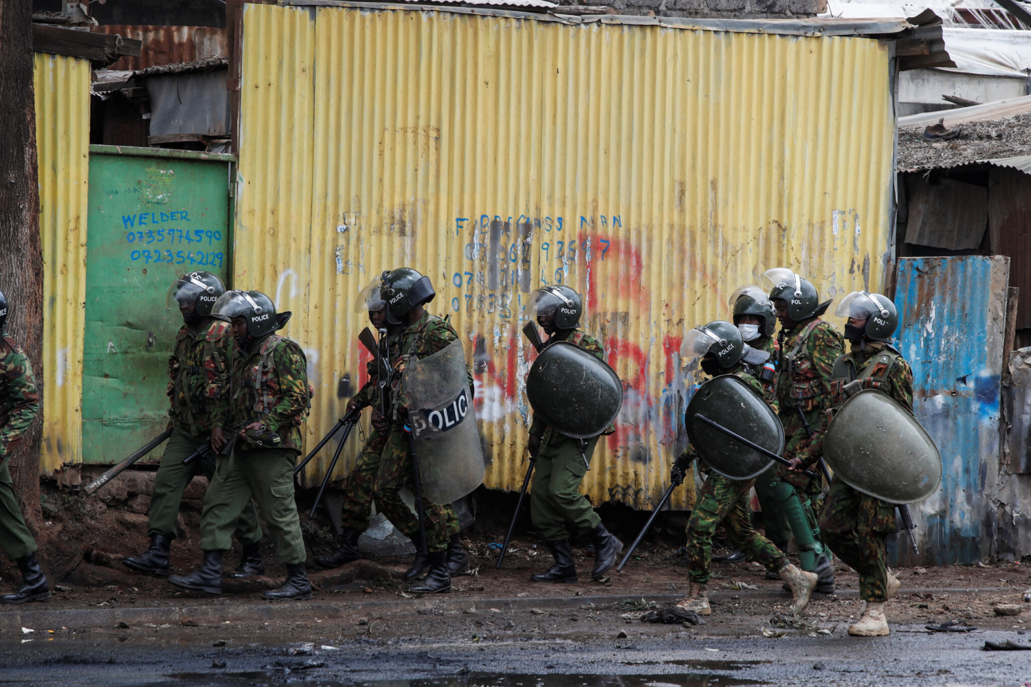 Kenya police Haiti